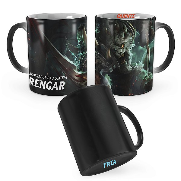 Caneca Mágica Rengar League of Legends Lol