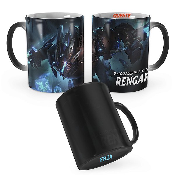 Caneca Mágica Mech Rengar League of Legends Lol