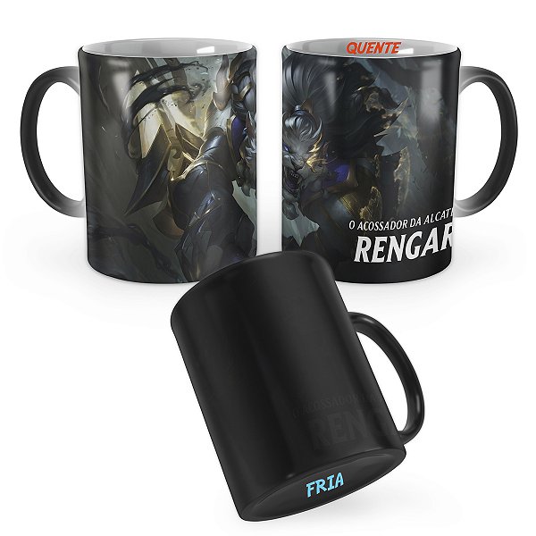 Caneca Mágica Rengar Sentinela League of Legends Lol