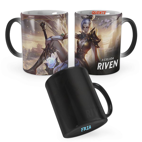 Caneca Mágica Riven Espada Valorosa de Prestígio League of Legends