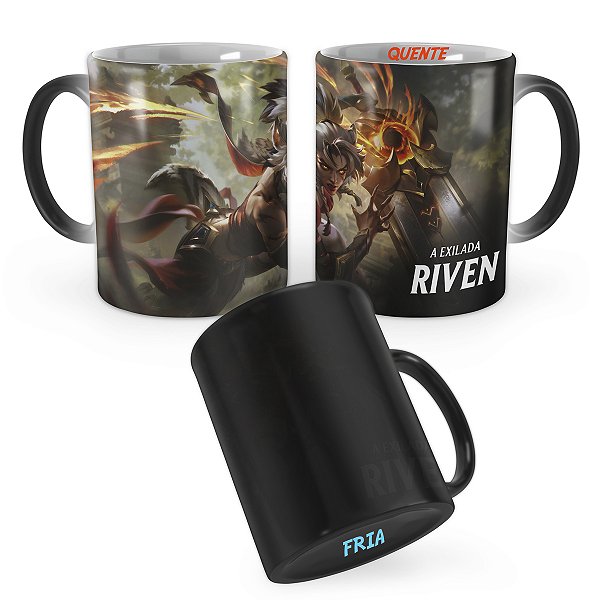 Caneca Mágica Riven Emboscada Primordial League of Legends Lol