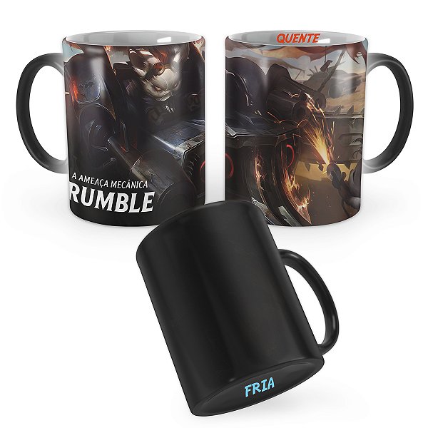 Caneca Mágica Rumble Barão das Terras Áridas League of Legends Lol