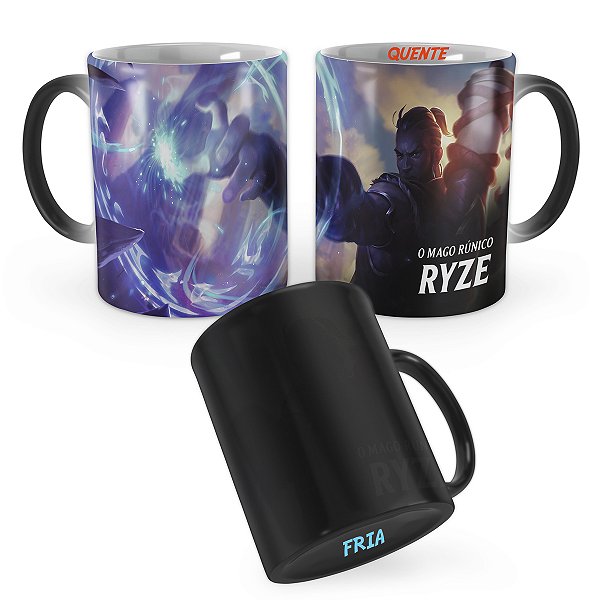 Caneca Mágica Ryze Jovem League of Legends Lol