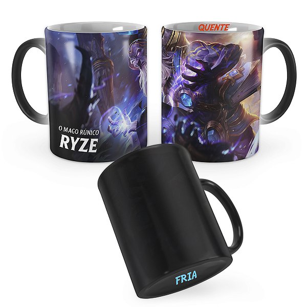 Caneca Mágica Ryze Triunfante League of Legends Lol