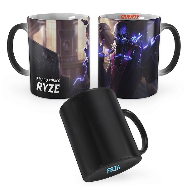 Caneca Mágica Mestre Ryze League of Legends Lol