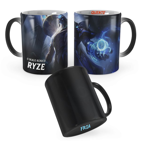 Caneca Mágica Ryze Mundial 2019 League of Legends Lol