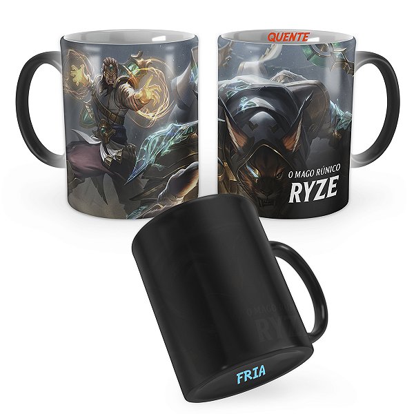Caneca Mágica Ryze Guardião das Areias League of Legends Lol
