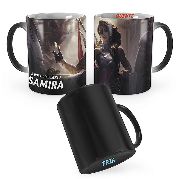 Caneca Mágica Samira League of Legends Lol