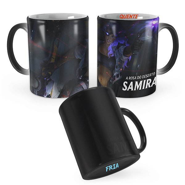 Caneca Mágica Samira PsyOps League of Legends Lol