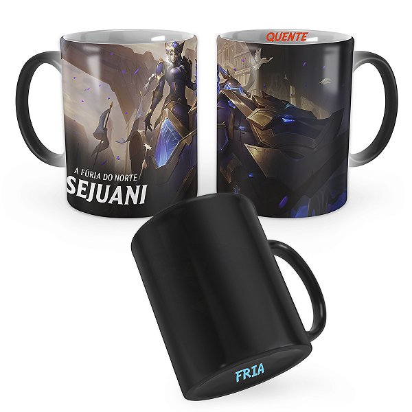 Caneca Mágica Sejuani Hextec League of Legends Lol