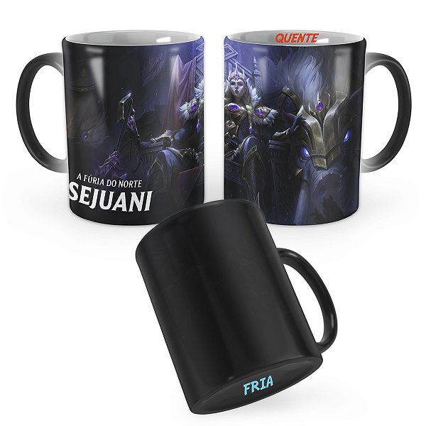 Caneca Mágica Sejuani Vitoriosa League of Legends Lol