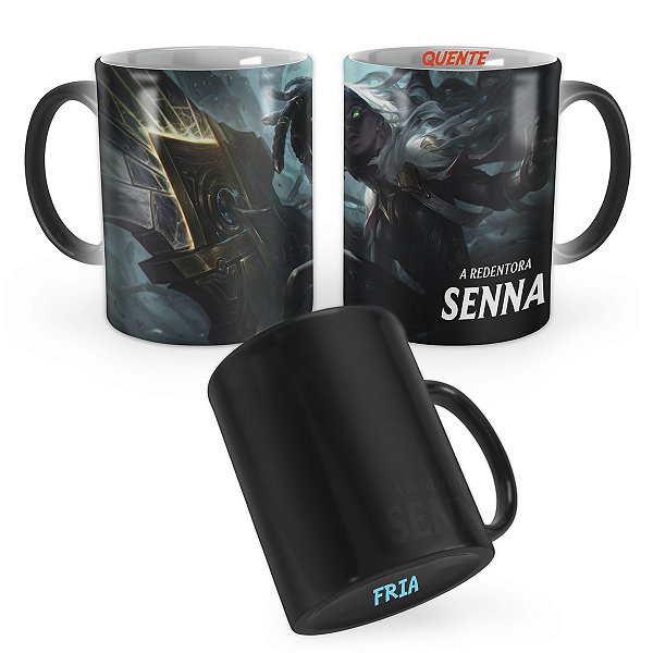 Caneca Mágica Senna League of Legends Lol