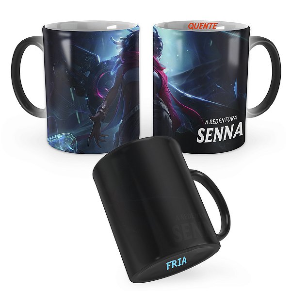 Caneca Mágica Senna True Damage League of Legends Lol