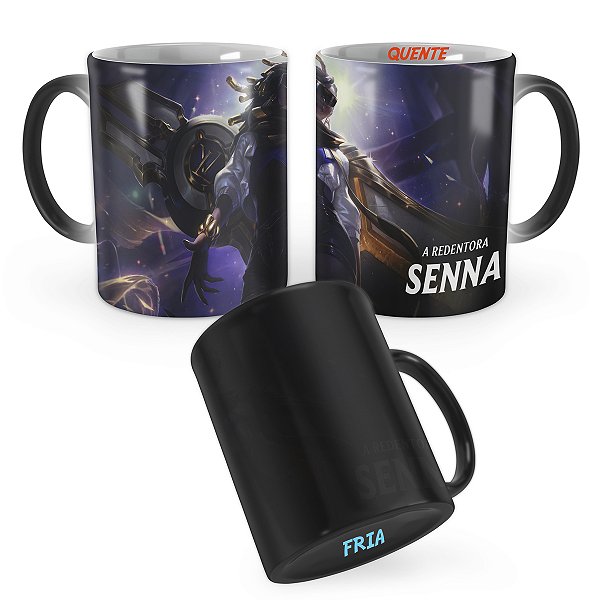 Caneca Mágica Senna True Damage de Prestígio League of Legends Lol