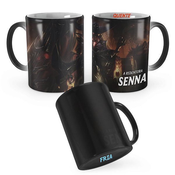 Caneca Mágica Senna Velho Oeste League of Legends Lol