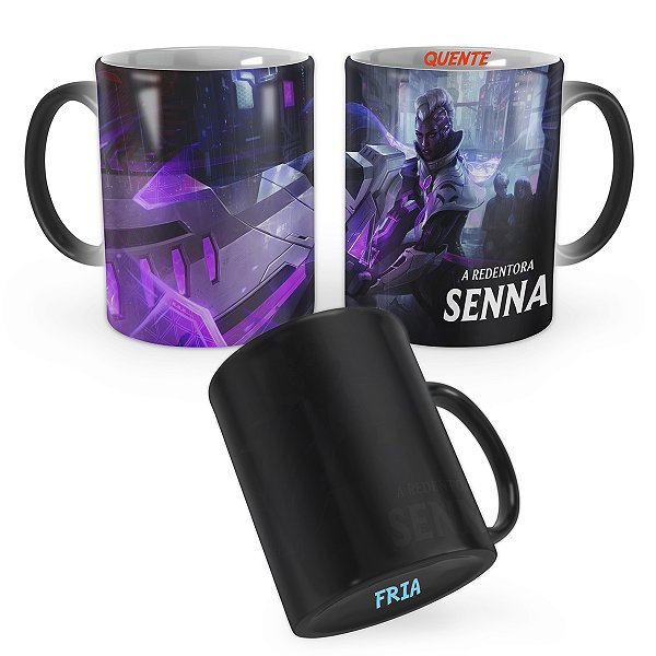 Caneca Mágica PROJETO: Senna League of Legends Lol