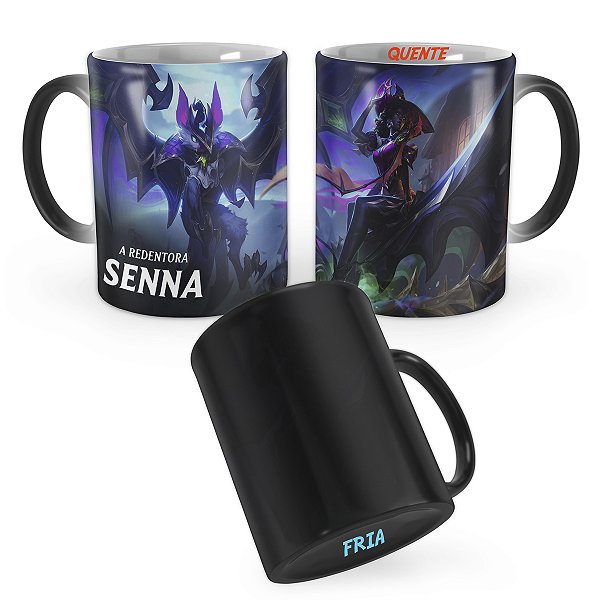 Caneca Mágica Senna Feiticeira League of Legends Lol