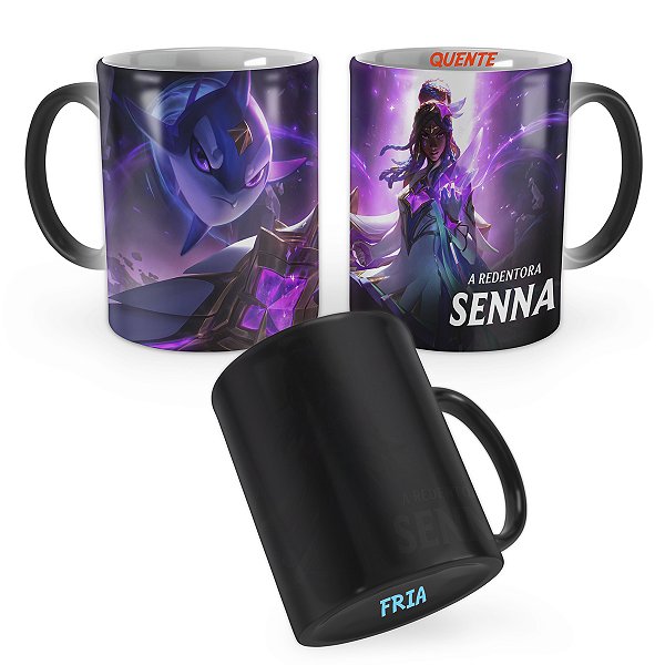 Caneca Mágica Senna Guardiã Estelar League of Legends Lol