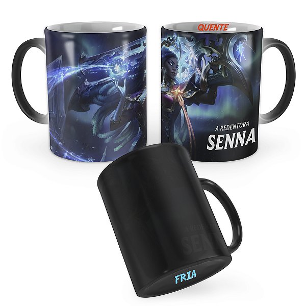 Caneca Mágica Senna Bênção do Inverno League of Legends Lol