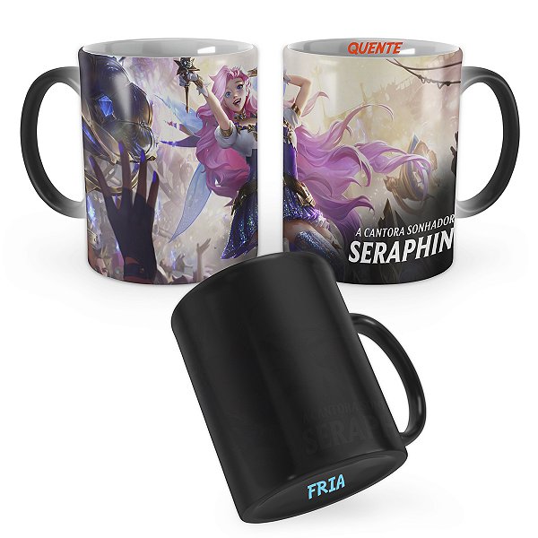 Caneca Mágica Seraphine League of Legends Lol