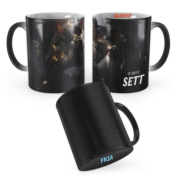 Caneca Mágica Sett League of Legends Lol