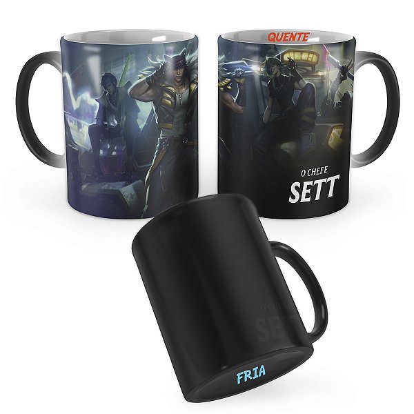 Caneca Mágica Sett HEARTSTEEL League of Legends Lol