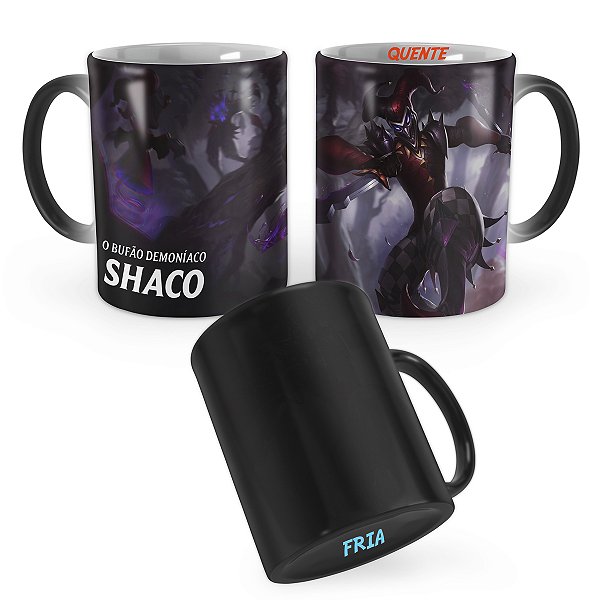 Caneca Mágica Shaco League of Legends Lol