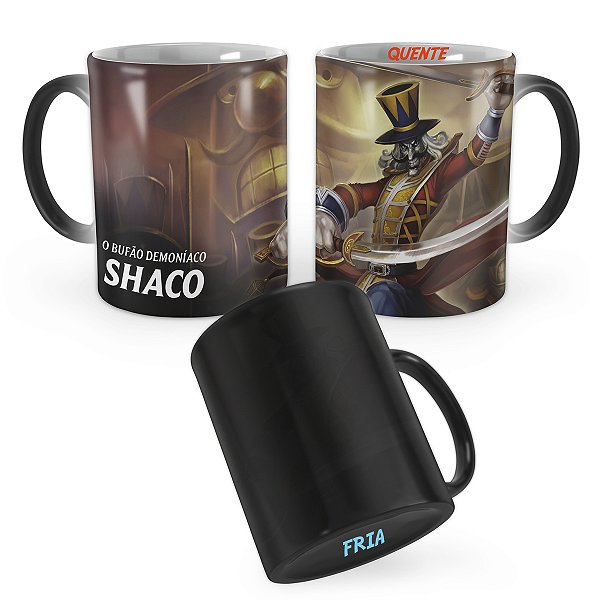 Caneca Mágica Shaco Quebra-nozes League of Legends Lol