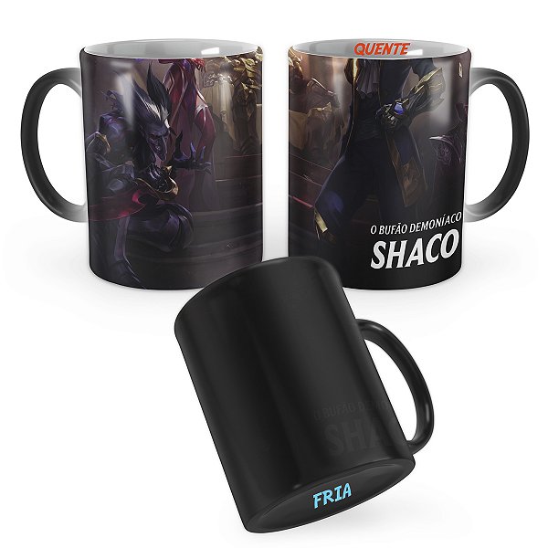Caneca Mágica Shacoringa League of Legends Lol