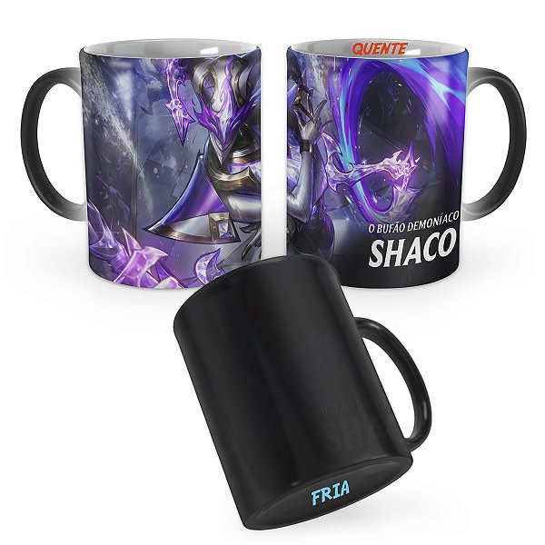 Caneca Mágica Shaco Soul Fighter de Prestígio League of Legends Lol