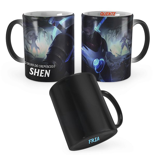 Caneca Mágica Pulsefire Shen League of Legends Lol