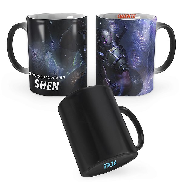 Caneca Mágica Shen PsyOps League of Legends Lol