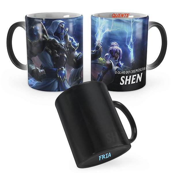 Caneca Mágica Shen Lâmina do Trovão League of Legends Lol