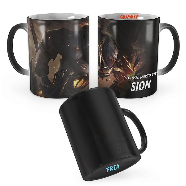 Caneca Mágica Sion Velho Oeste League of Legends Lol