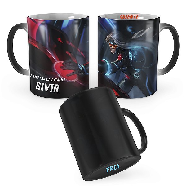 Caneca Mágica PAX Sivir League of Legends Lol