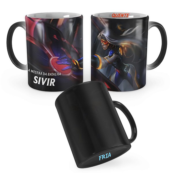 Caneca Mágica Neo PAX Sivir League of Legends Lol