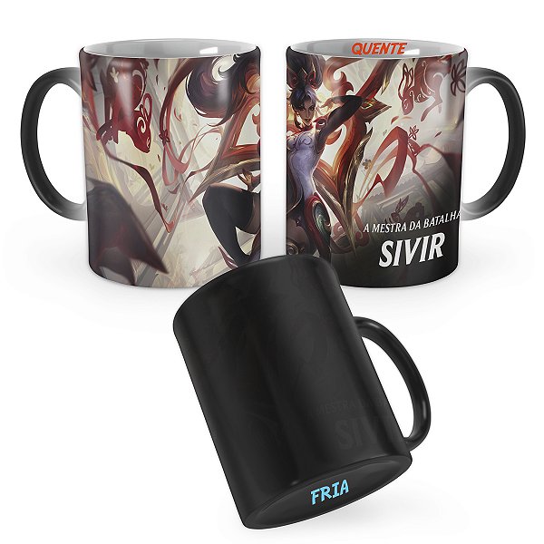 Caneca Mágica Sivir Criadora Mítica League of Legends Lol