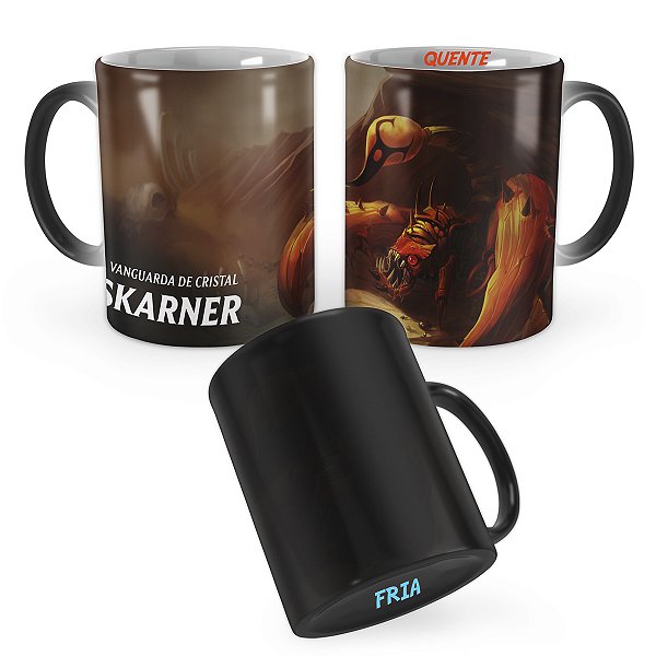 Caneca Mágica Skarner Escorpião do Deserto League of Legends Lol