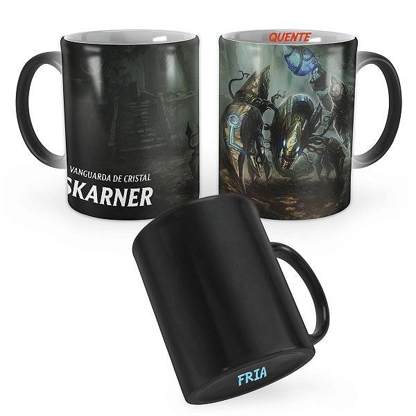 Caneca Mágica Skarner Runas da Terra League of Legends Lol
