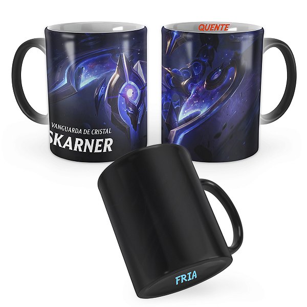 Caneca Mágica Skarner Ferrão Cósmico League of Legends Lol