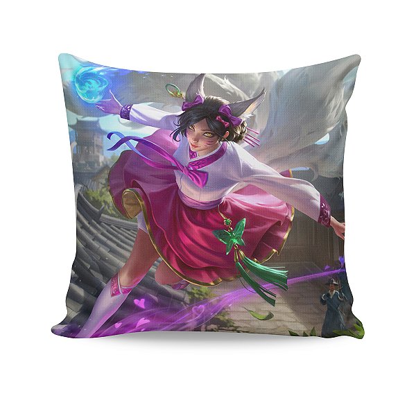 Almofada Ahri da Dinastia League Of Legends LOL