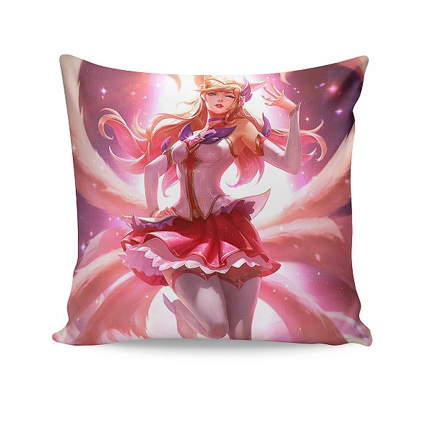 Almofada Ahri Guardiã Estelar League Of Legends LOL