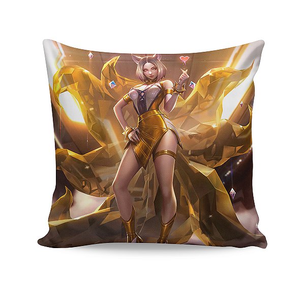 Almofada Ahri K/DA Prestígio League Of Legends LOL