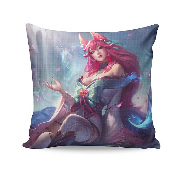 Almofada Ahri Florescer Espiritual League Of Legends LOL