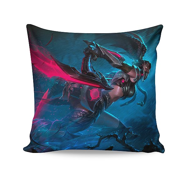 Almofada Akali Caçadora de Cabeças League Of Legends LOL