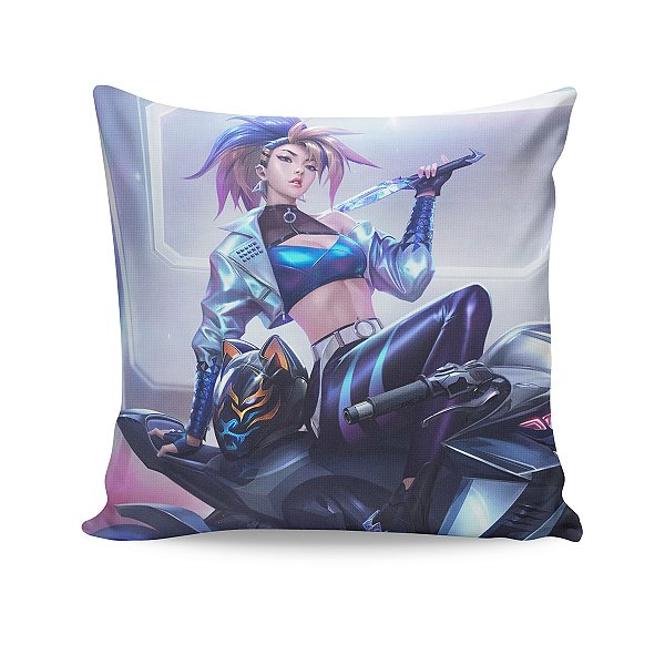 Almofada Akali K/DA All Out League Of Legends LOL