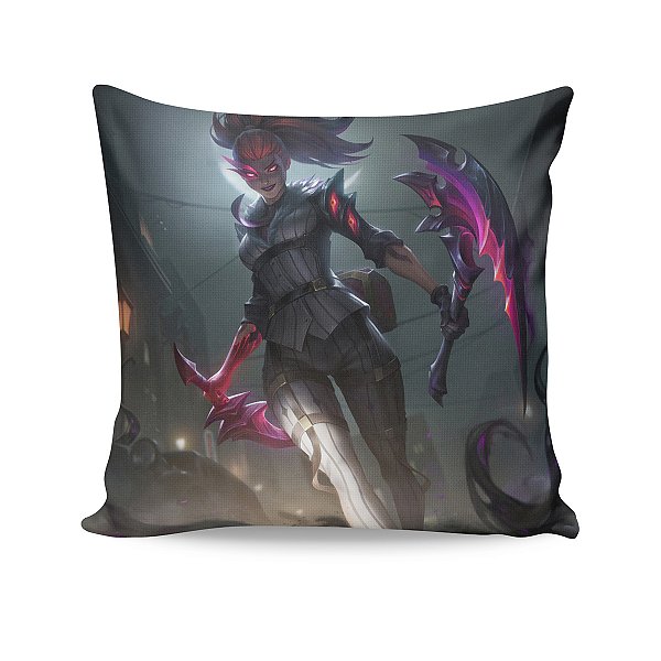Almofada Akali Pesadelo na Cidade do Crime League Of Legends