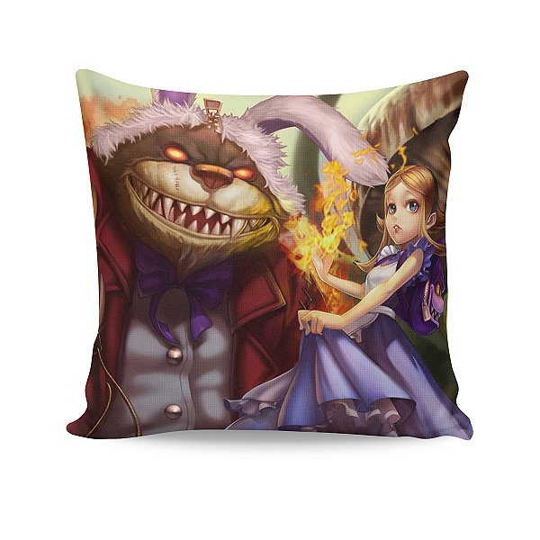 Almofada Annie No País das Maravilhas League Of Legends LOL