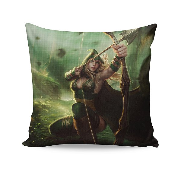 Almofada Ashe de Sherwood League Of Legends LOL