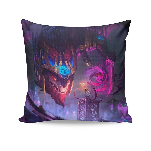 Almofada Aurelion Sol Tinta Sombria League Of Legends LOL
